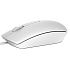 Dell MS116/Kancelárska/Optická/1 000 DPI/Drôtová USB/Biela