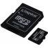 Kingston 32GB microSDHC Canvas Select Plus 100R A1 C10 Card + adapter