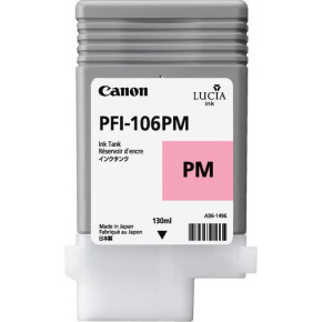 kazeta CANON PFI-106PM Photo Magenta pre iPF 6300/6300s/6350/6400/6400s/6450 (130ml)