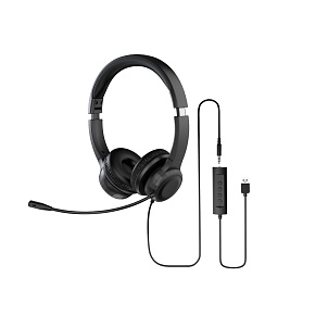Acer Office Headset AHW154/Stereo/Jack/Drôt/Čierna Acer Office Headset AHW154/Stereo/Jack/Drôt/Čierna