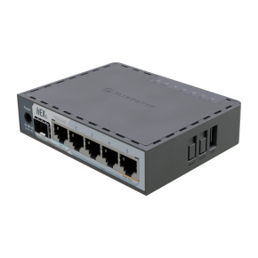 MIKROTIK RouterBOARD hEX S (2025) + L4 (950MHz, 512 MB RAM, 5xGLAN switch 1x SFP2.5G, USB, plastic case, zdroj)