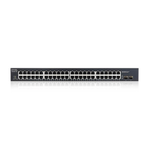 Zyxel GS1900-48 v2, 48-port GbE L2 Smart Switch, rackmount