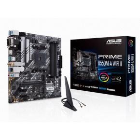 ASUS PRIME B550M-A WIFI II, AM4, 4xDDR4, mATX