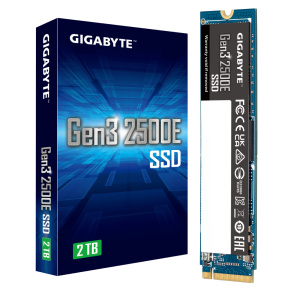 Gigabyte 2500E SSD 2TB M.2 NVMe Gen3 2400/2000 MBps