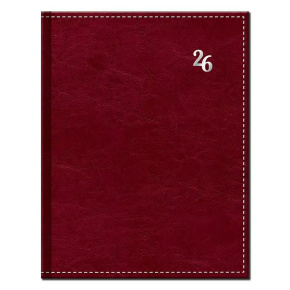 Manager diár A4 NEAPOL bordový 2026