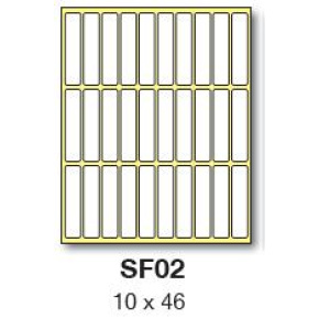 etikety RAYFILM 10x46 biele ručne popisovateľné R0009SF02V (25 bal.)