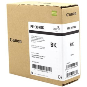 kazeta CANON PFI-307BK black iPF 830/840/850 (330 ml)