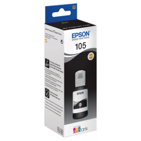 kazeta EPSON ecoTANK 105 Black - 140 ml (8000 str.) (C13T00Q140)