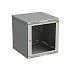 Rozvaděč nástěnný SENSA 12U 600mm, dveře sklo, RAL 7035, SENSA-12U-66-11-G
