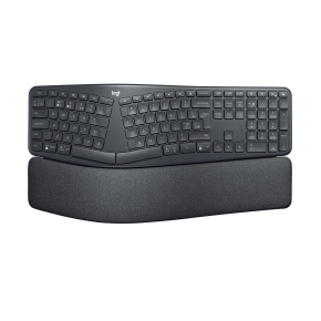 Logitech K860 ERGO Wireless keyboard, US INTL, GRAPHITE