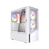 GEMBIRD Fornax 4300W/Midi Tower/Transpar./Biela