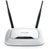 Wireles router TP-LINK TL-WR841N, 300 Mbps, 4-Port 10/100 Mbps Switch, MIMO, QoS, QSS, SPI firewall, dve fixné antény