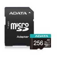 Pamäťová karta ADATA Premier micro SDXC karta 256GB UHS-I U3 Class 10 + adaptér