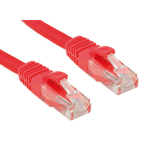 OXnet patchcable Cat5E, UTP - 0,25m, red