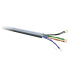 OXnet kábel FTP, Cat5E, drôt, LSOH, Eca, box 305m, šedý