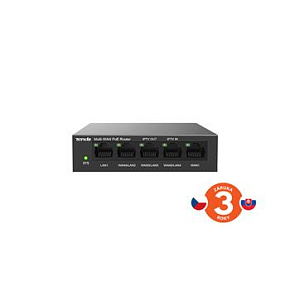 Tenda G0-5G-PoE Gigabit PoE Router, MultiWAN 1x WAN, 1x LAN, 3x WAN/LAN, 4xPoE 802.3af/at, 10/100/1000Mbps Tenda G0-5G-PoE Gigabit PoE Router, MultiWAN 1x WAN, 1x LAN, 3x WAN/LAN, 4xPoE 802.3af/at, 10/100/1000Mbps