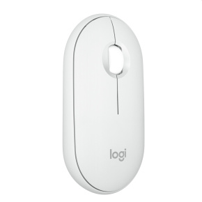 Logitech M350s Pebble Mouse 2 - TONAL WHITE - BT