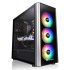 Thermaltake Level 20 MT Gaming Case Black ARGB vent. vent. Bez Zdroja