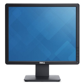 DELL E1715S, 17", TN lCD, W-LED, 1280x1024, 5:4, 5ms, 1000:1, 250cd, VGA, DP, Black