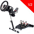 Wheel Stand Pro DELUXE V2, stojan na volant a pedále pre Logitech G25/G27/G29/G920