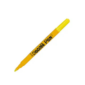 Decor pen CENTROPEN 2738 - žltý Decor pen CENTROPEN 2738 - žltý