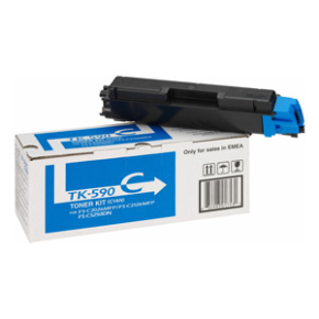 toner KYOCERA TK-580C Cyan FS-C 5150DN, Ecosys P6021cdn (2800 str.) (1T02KTCNL0)