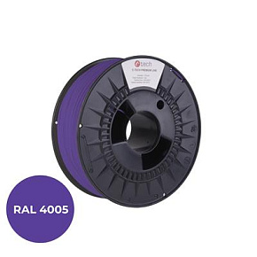 Tlačová struna (filament) C-TECH PREMIUM LINE, PETG, modrofialová, RAL4005, 1,75mm, 1kg