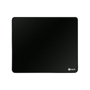 Podložka pod myš C-TECH MP-01, čierna, 320x270x4mm, obšité okraje