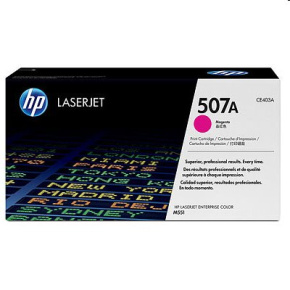 HP 507A, Magenta toner pre, HP LaserJet PRO 500 M551d/dn/xh, M575n/dn/fw, 6000 pages