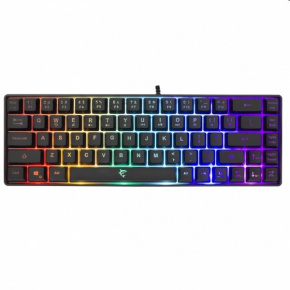 White Shark Gaming keyboard RONIN, US, black