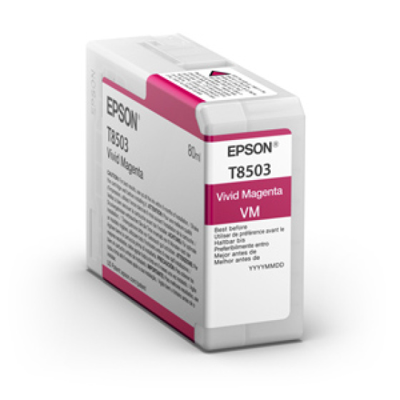 kazeta EPSON SC-P800 Vivid Magenta 80ml (C13T850300)