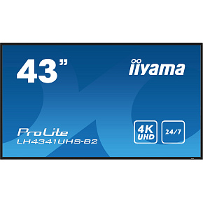 43" iiyama LH4341UHS-B2: IPS, 4K UHD, 500cd, repro 43" iiyama LH4341UHS-B2: IPS, 4K UHD, 500cd, repro