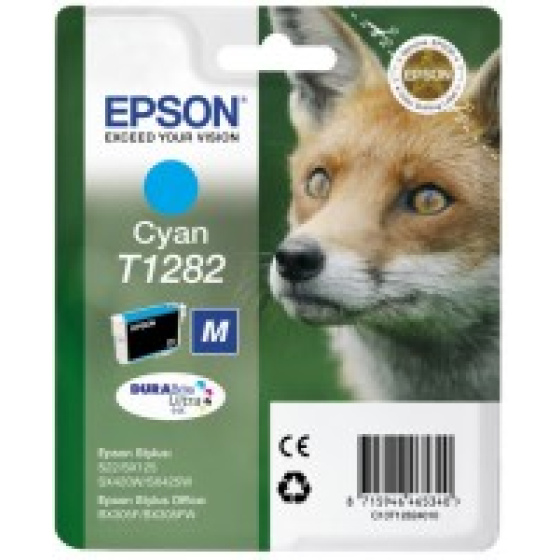 kazeta EPSON S22/SX125/SX420W/SX425W/BX305F cyan M (C13T128240)