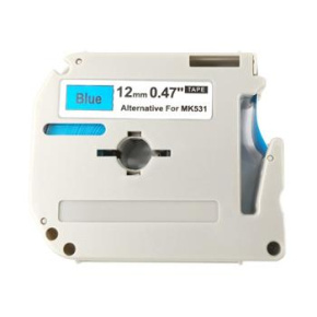 alt. páska Ecodata pre BROTHER MK-531 - čierne písmo, modrá páska Tape (12mm) alt. páska Ecodata pre BROTHER MK-531 - čierne písmo, modrá páska Tape (12mm)