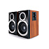 C-TECH SPK-310WD/Stereo/20W/Hnedá