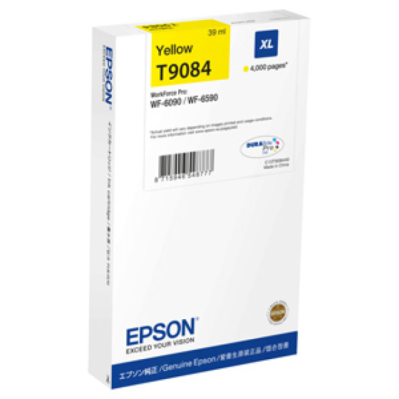 kazeta EPSON WF-6090,WF-6590 yellow XL 4.000 str (C13T908440)