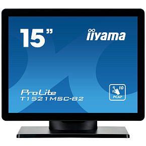 15" iiyama T1521MSC-B2: IPS, XGA, PCAP, HDMI 15" iiyama T1521MSC-B2: IPS, XGA, PCAP, HDMI