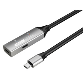 PremiumCord USB-C repeater and extension cable Male-Female, 5Gbps Aluminum 15m