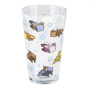 Glass Axolotl Glass (Minecraft)