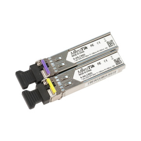 MIKROTIK SFP modul SM WDM  1490/1550nm sada 2ks  (80km)