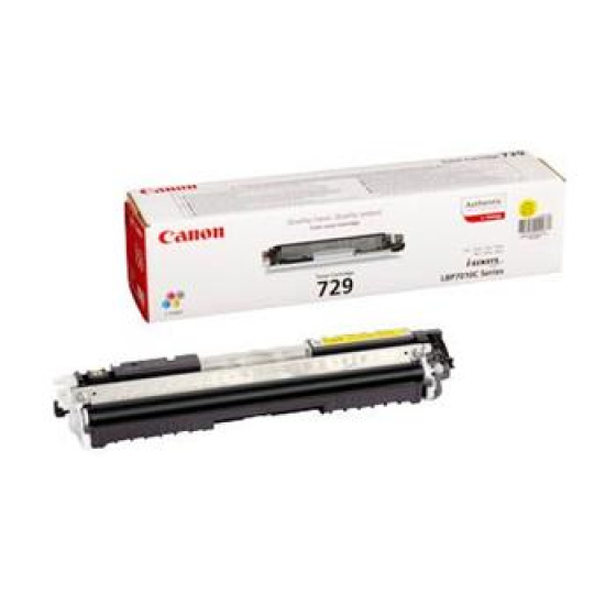 toner CANON CRG-729 yellow LBP 7010C/7018C (4367B002)