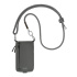 SwitchEasy Sacoche Utility Crossbody Bag + Strap Phone Lanyard 8.3mm -  Concrete Gray