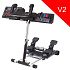 Wheel Stand Pro DELUXE V2, stojan na joystick a pedále Saitek Pro Rudder, Pro Flight Yoke System