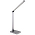 Platinet PDL888S stolná LED lampa 10W stmievateľná, bezdrôtové nabíjanie, USB port, strieborná