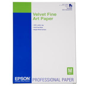 Velvet Fine Art Paper, DIN A2, 260g/m?, 25 Sheet