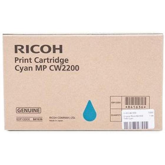 toner RICOH Typ MPCW2200 Cyan Aficio MPCW2200/CW2201 (841636)