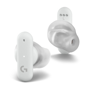 Logitech G FITS - True Wireless Gaming Earbuds - white