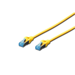 DIGITUS patchcable Cat5E, SF/UTP - 0,5m, yellow