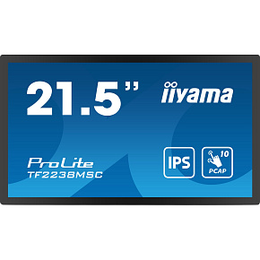22" iiyama TF2238MSC-B1: PCAP, IPS, FHD, HDMI, DP 22" iiyama TF2238MSC-B1: PCAP, IPS, FHD, HDMI, DP