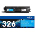 toner BROTHER TN-326 Cyan HL-L8250CDN/L8350CDW, DCP-L8400CDN/L8450CDW, MFC-L8650CDW/L8850CDW (3500 str.)